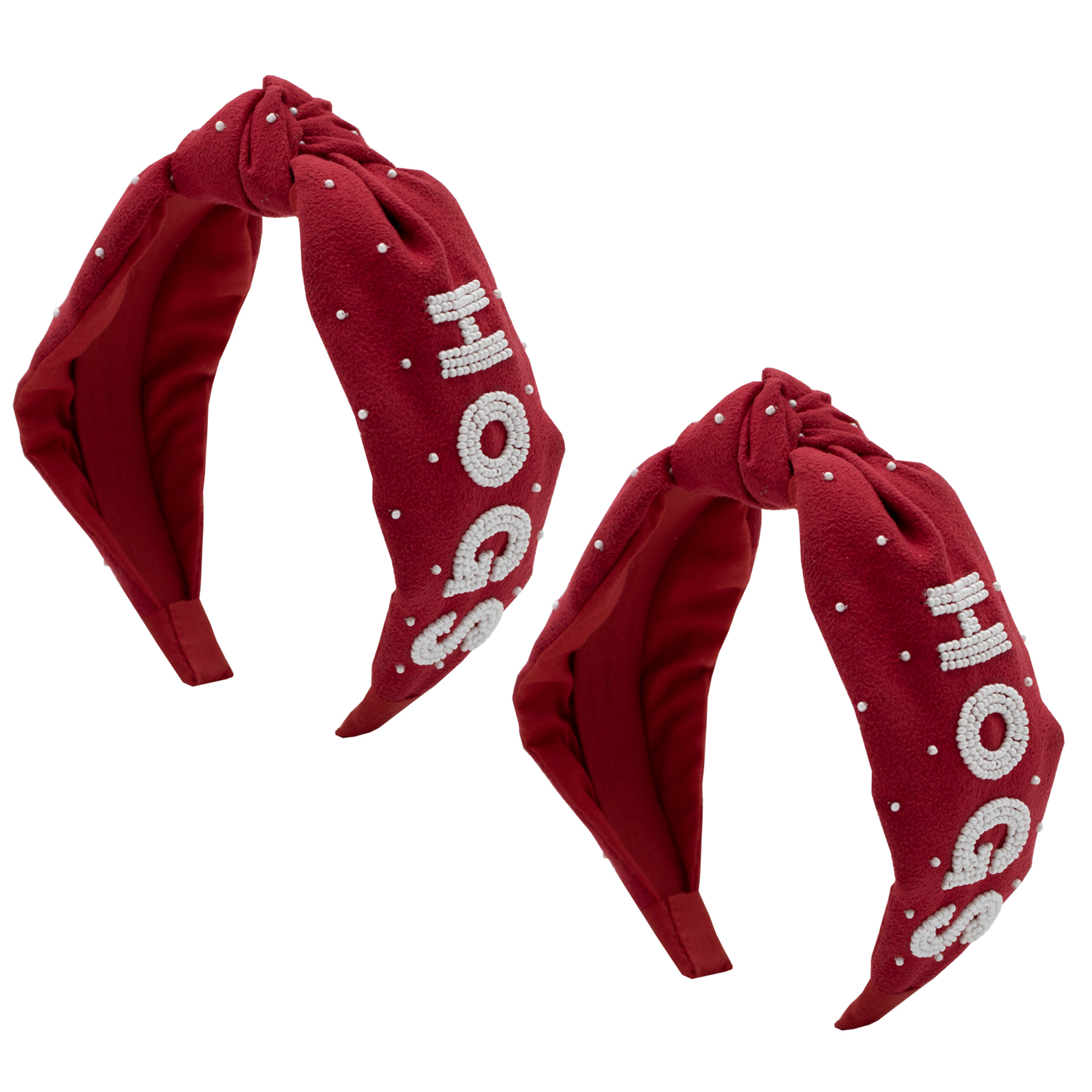 Arkansas Razorbacks Beaded Headband