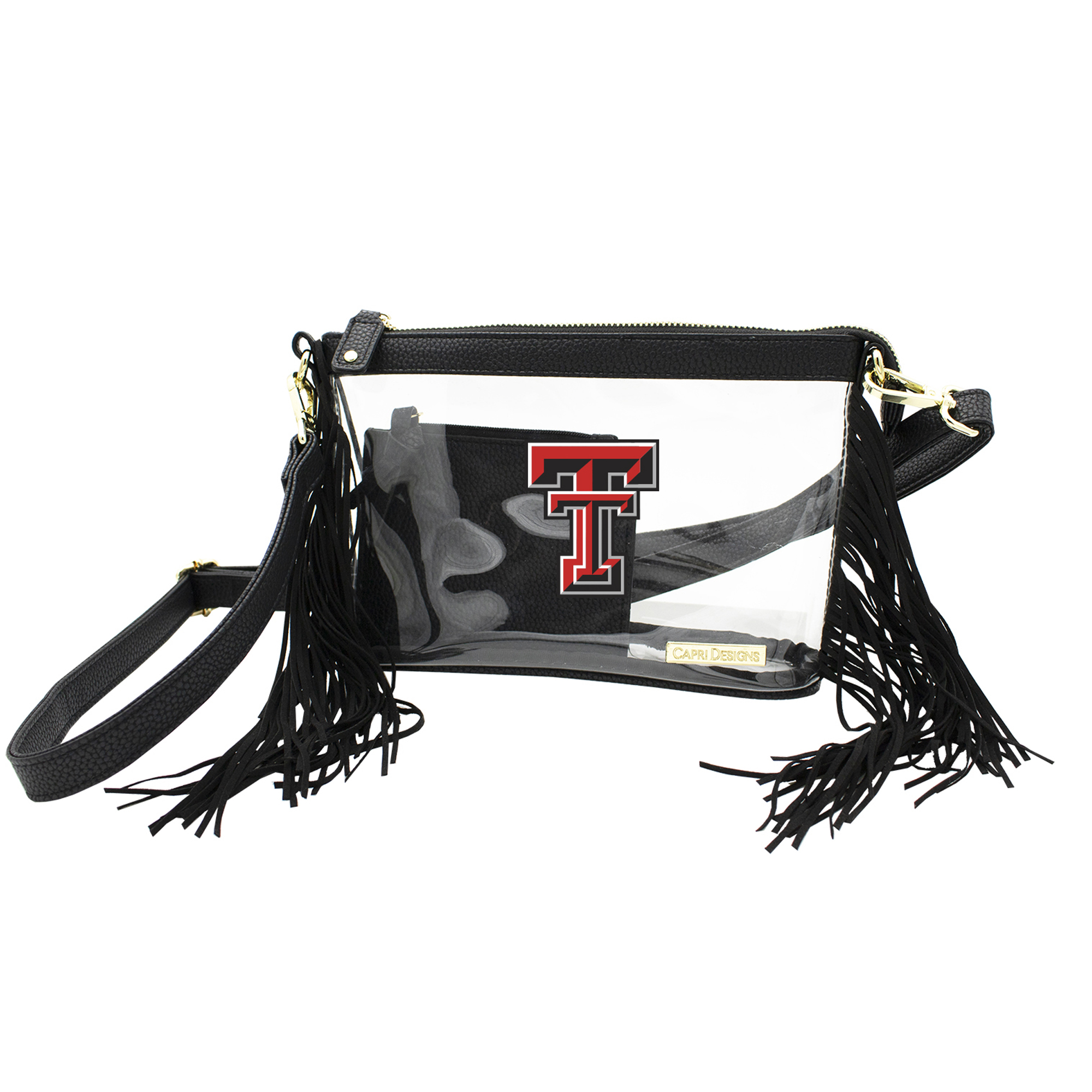 Texas Tech Red Raiders Clear Western Crossbody Bag