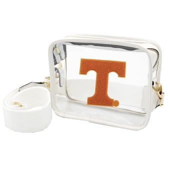 Tennessee Volunteers Clear Varsity Patch Camera Crossbody Bag
