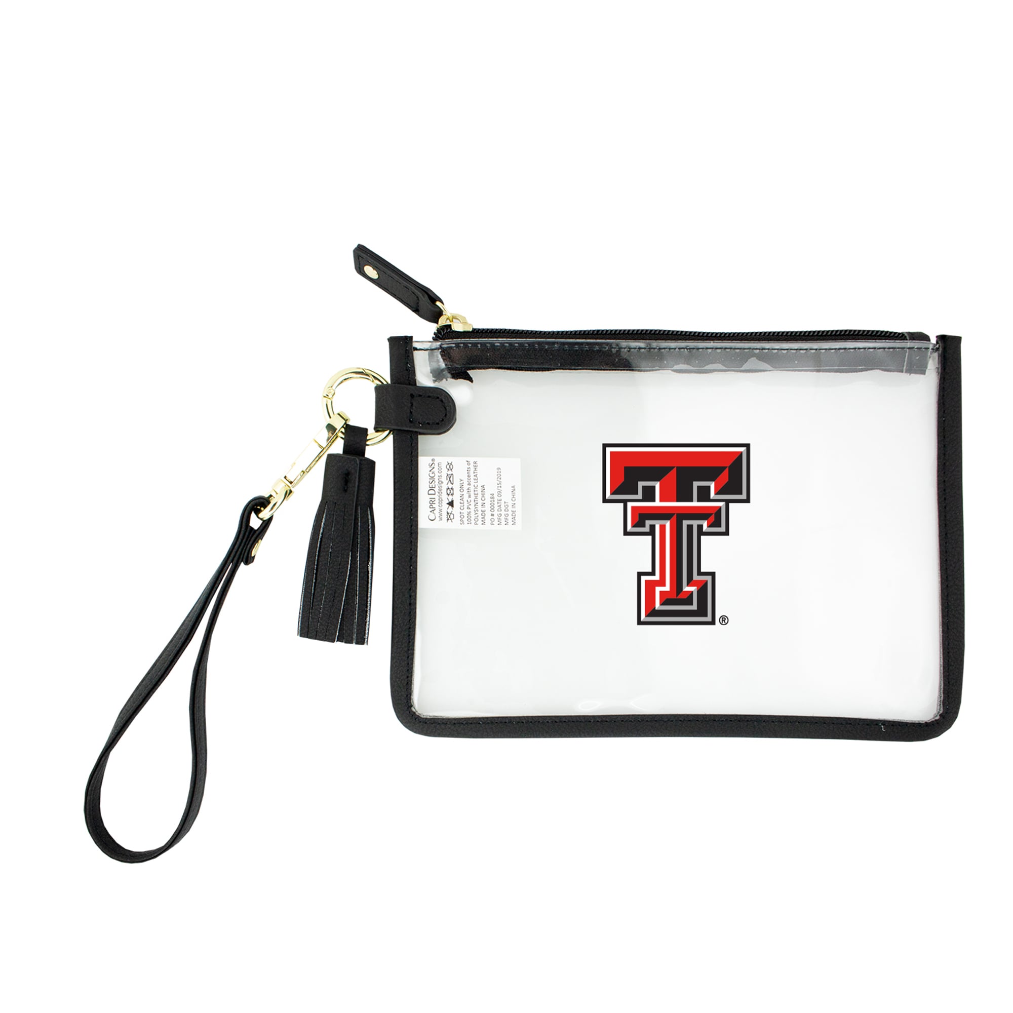 Texas Tech Red Raiders Clear Wristlet
