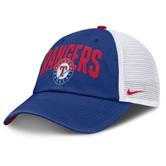 Men's Nike  Royal Texas Rangers Primetime Club Adjustable Trucker Hat