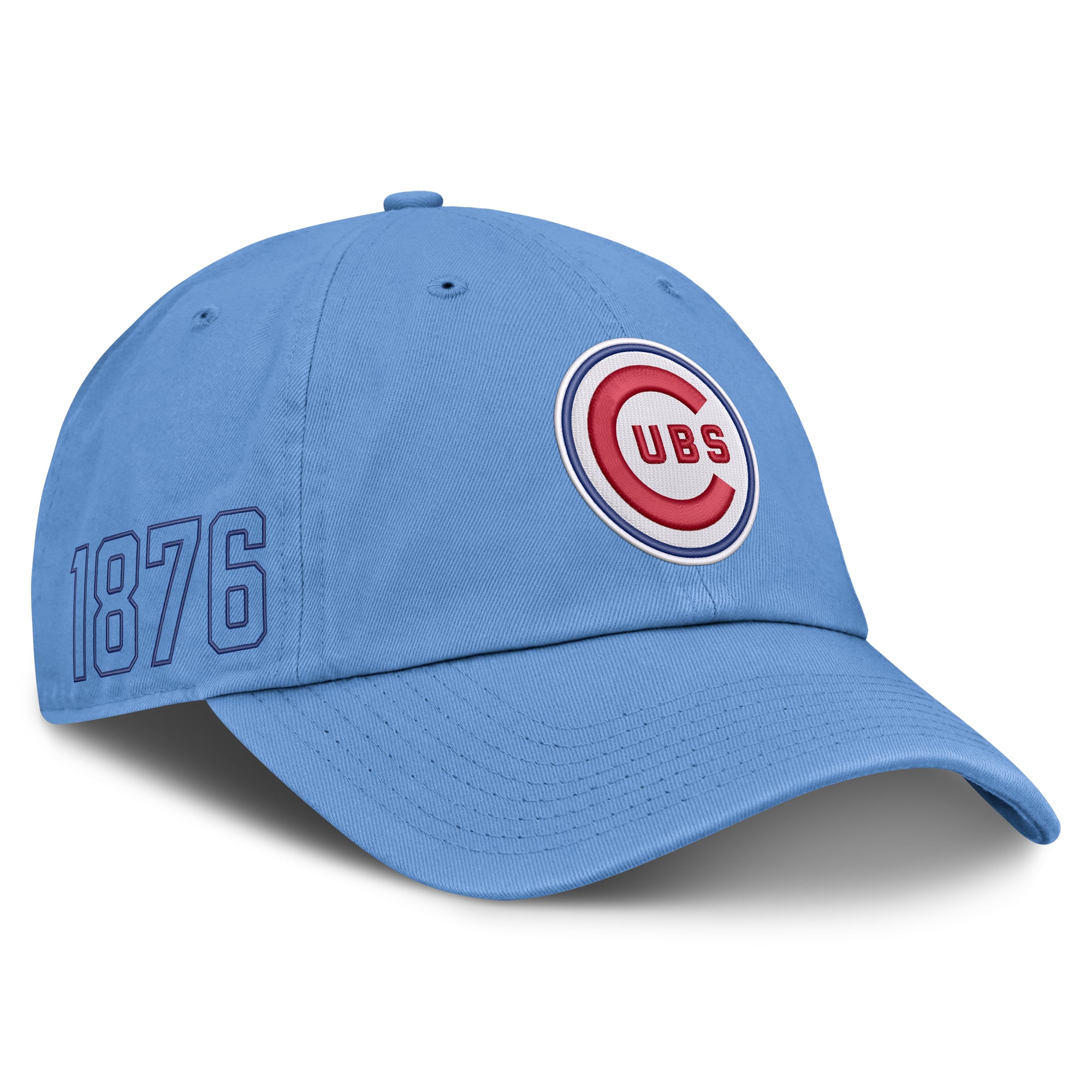 Men's Nike Light Blue Chicago Cubs Cooperstown Club Adjustable Hat