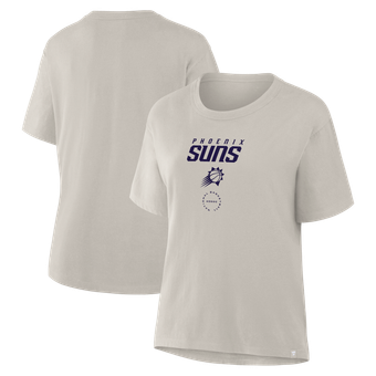 Women's Fanatics Beige Phoenix Suns Crossover Legacy T-Shirt