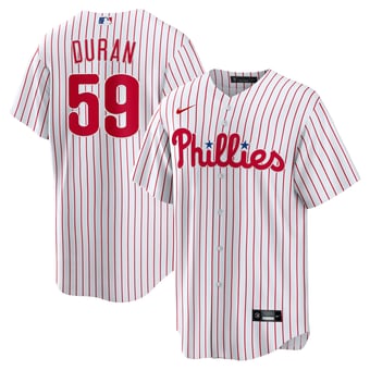Men's Nike Jhoan Duran White Philadelphia Phillies Home Replica Jersey