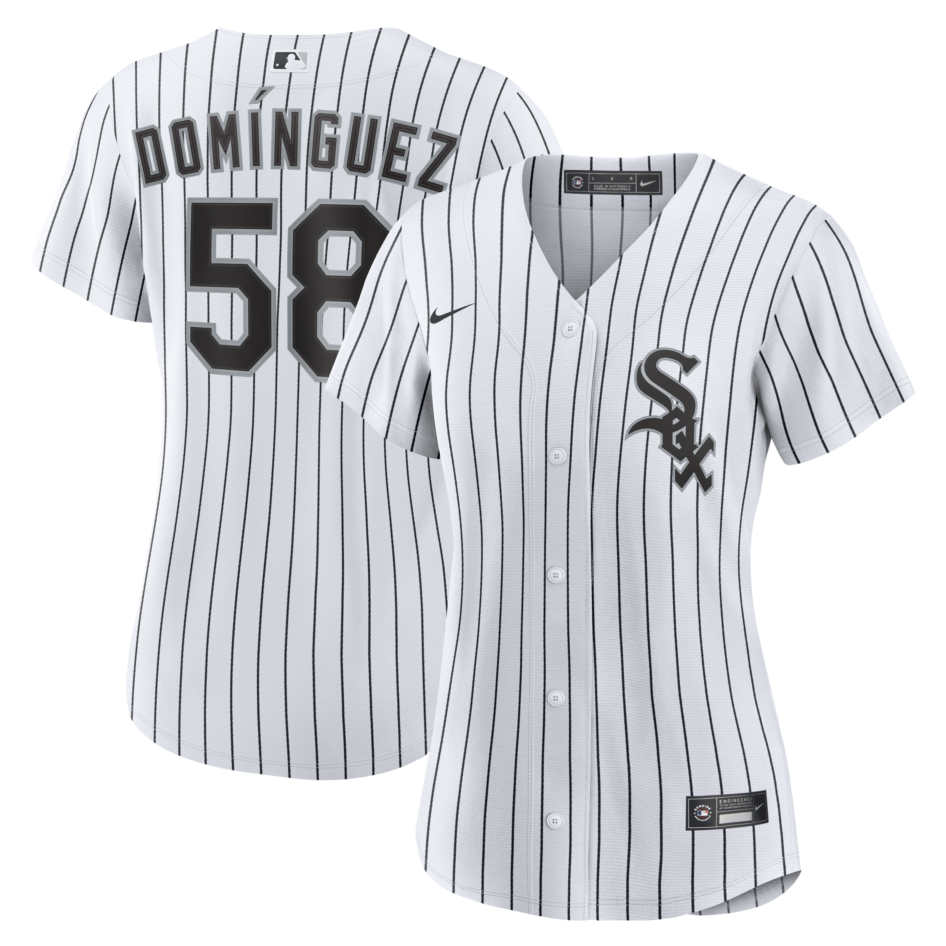 Women's Nike Seranthony Domínguez White Chicago White Sox Home Replica Jersey