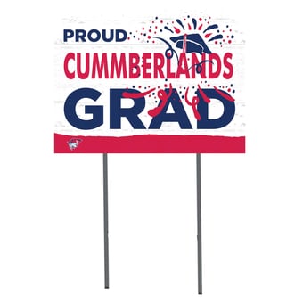 Cumberlands Patriots 18" x 24" Proud Graduate Yard Sign
