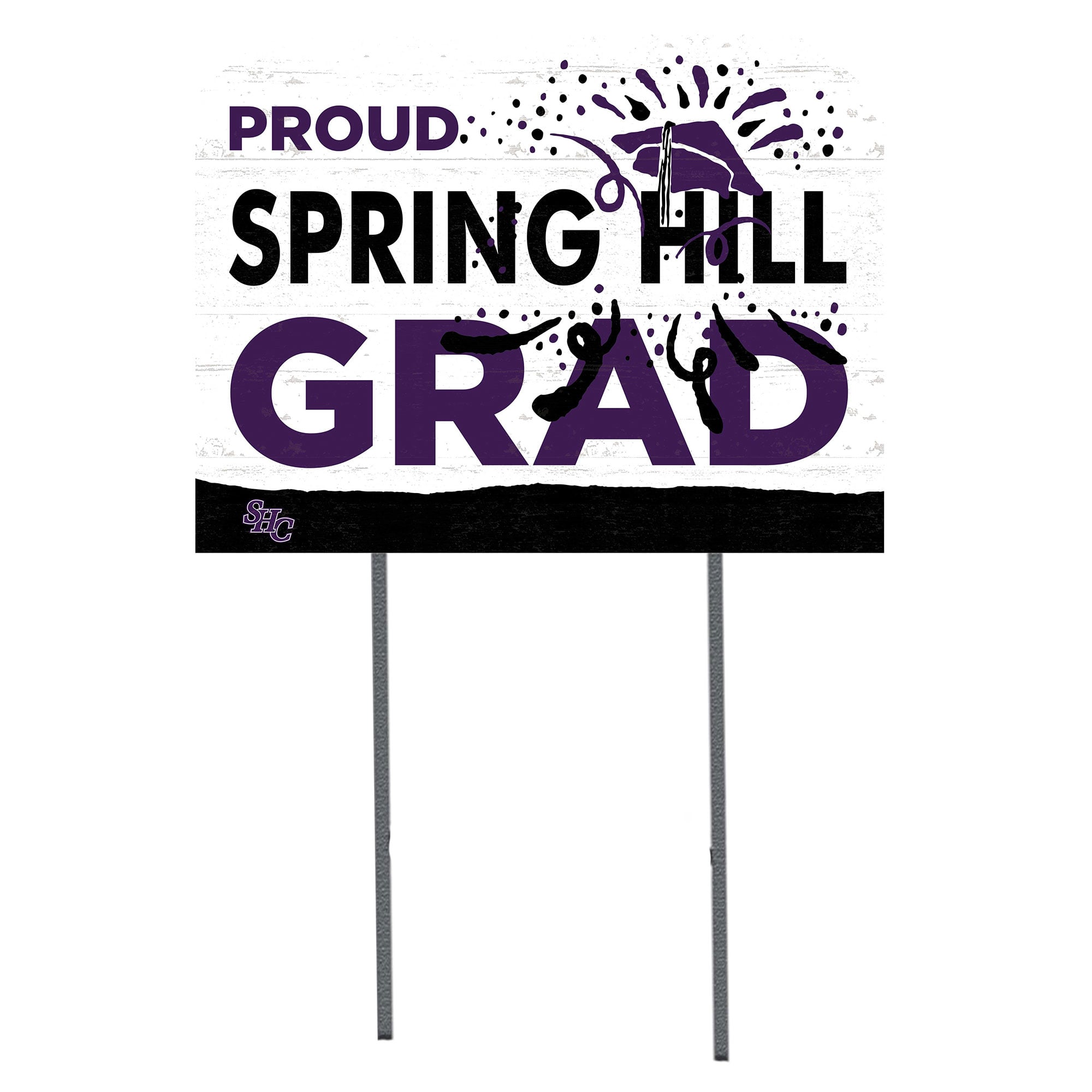 Spring Hill Badgers 18" x 24" Proud Graduate Yard Sign