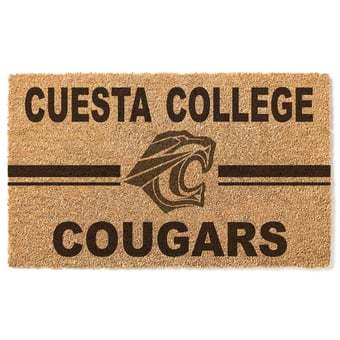 Cuesta College Cougars 18" x 30" Team Logo Doormat