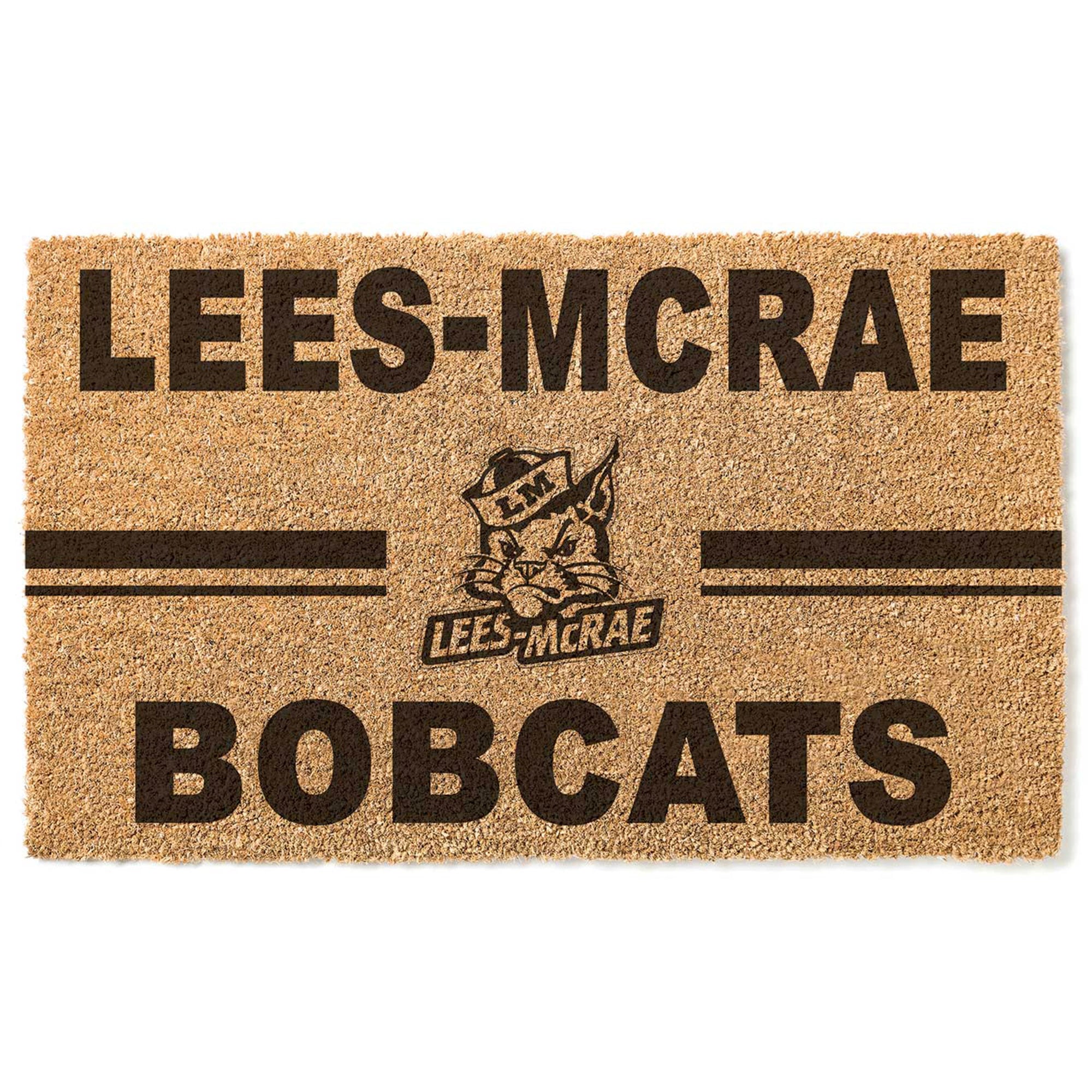 Lees-McRae Bobcats 18" x 30" Team Logo Doormat