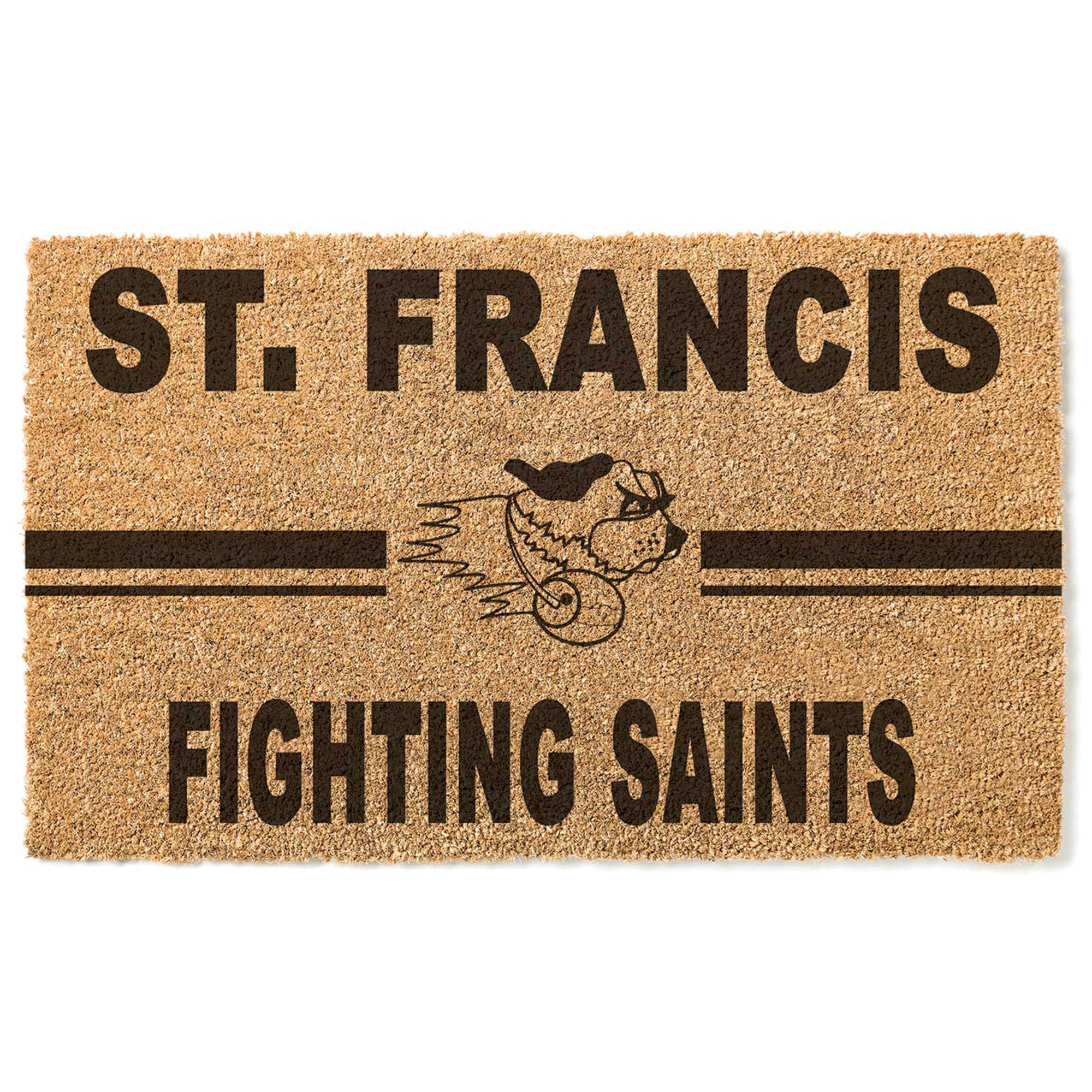 St. Francis Fighting Saints 18" x 30" Team Logo Doormat