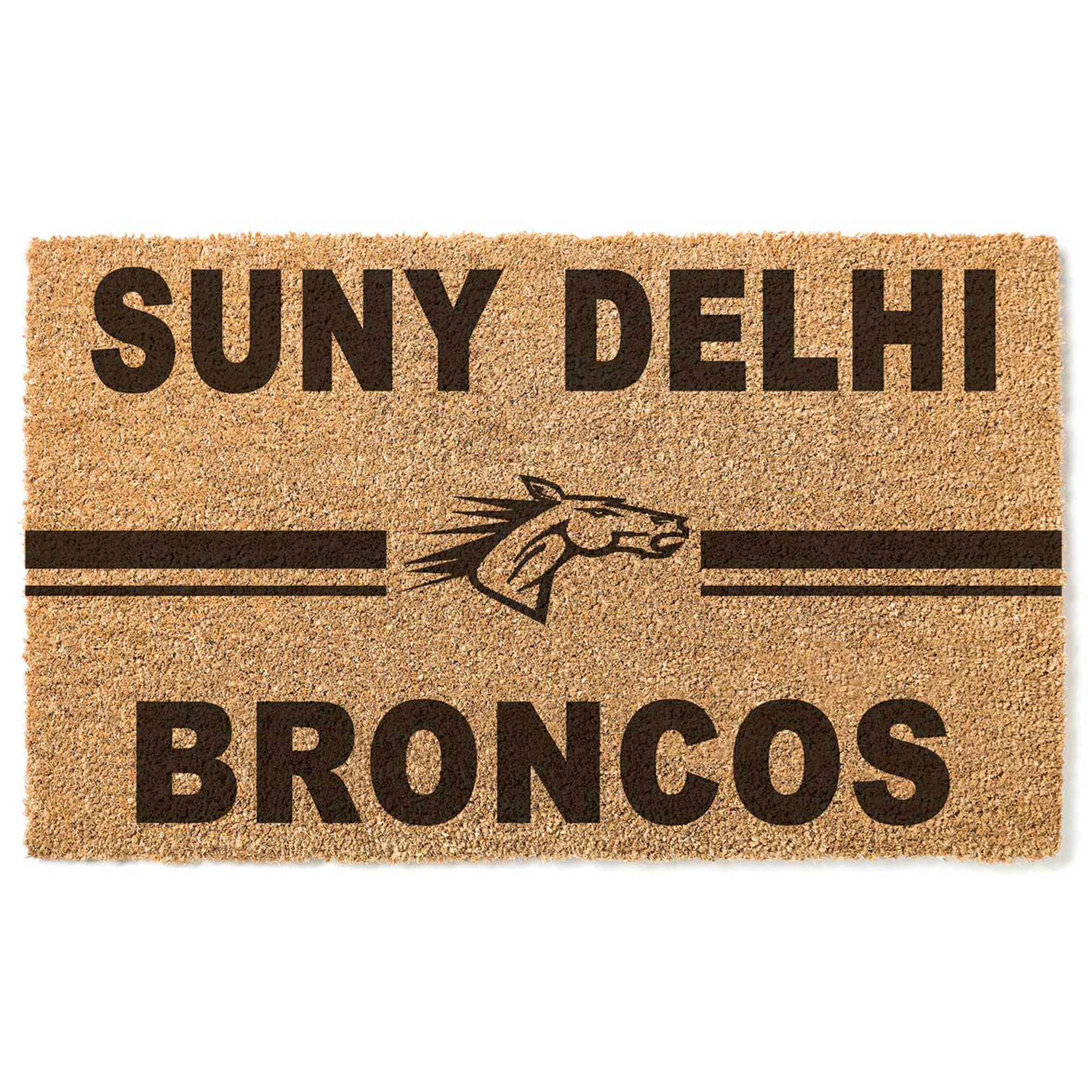 SUNY Delhi Broncos 18" x 30" Team Logo Doormat