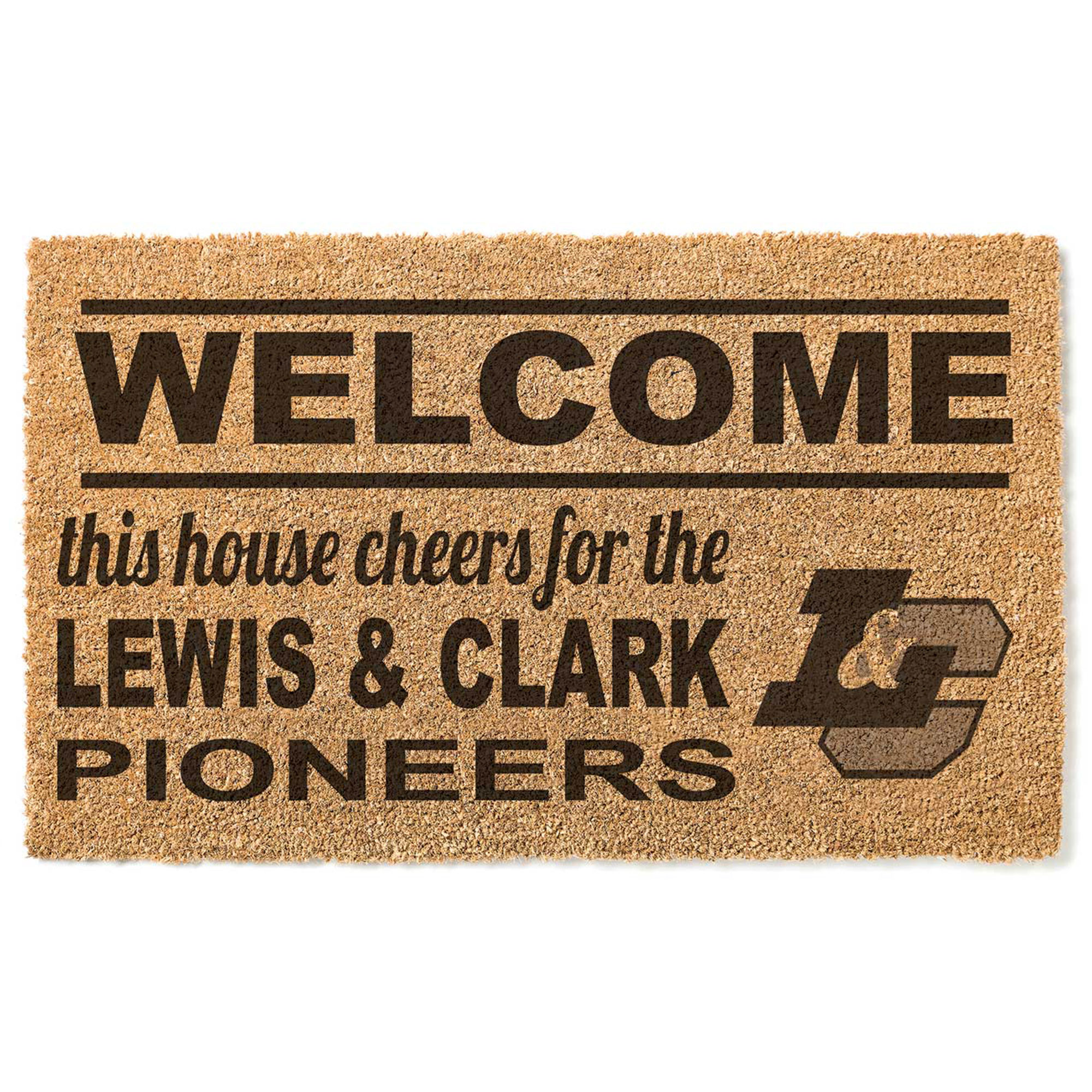 Lewis & Clark College Pioneers 18" x 30" Welcome Doormat