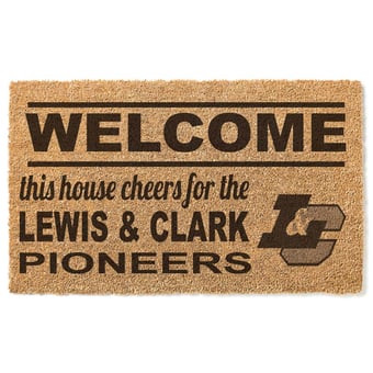 Lewis & Clark College Pioneers 18" x 30" Welcome Doormat