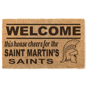 Saint Martin's Saints 18" x 30" Welcome Doormat