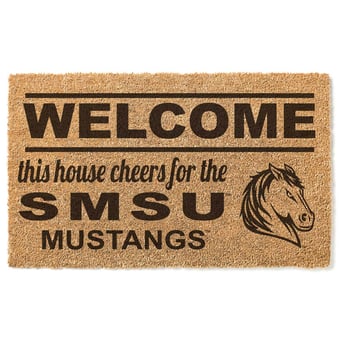 Southwest Minnesota State Mustangs 18" x 30" Welcome Doormat