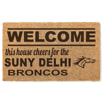 SUNY Delhi Broncos 18" x 30" Welcome Doormat