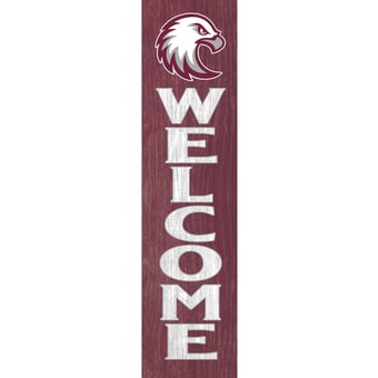 Augsburg Auggies 12" x 48" Welcome Outdoor Leaner