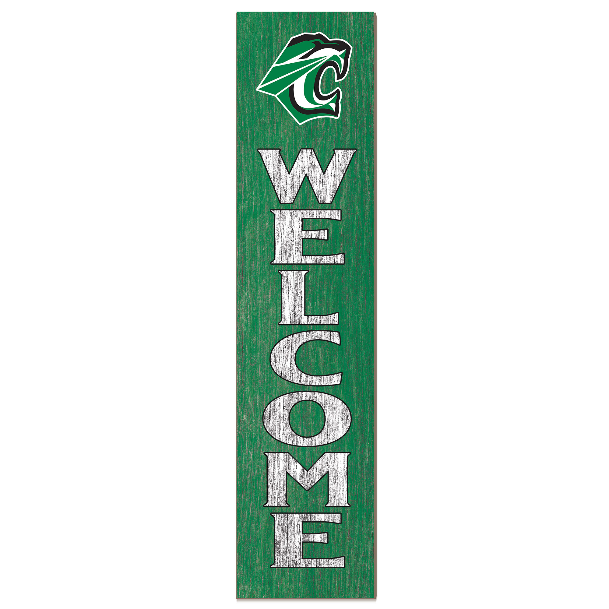Cuesta College Cougars 12" x 48" Welcome Outdoor Leaner