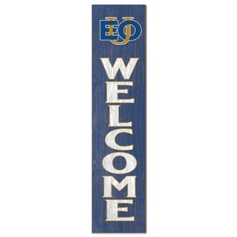 Eastern Oregon Mountaineers 12" x 48" Welcome Outdoor Leaner