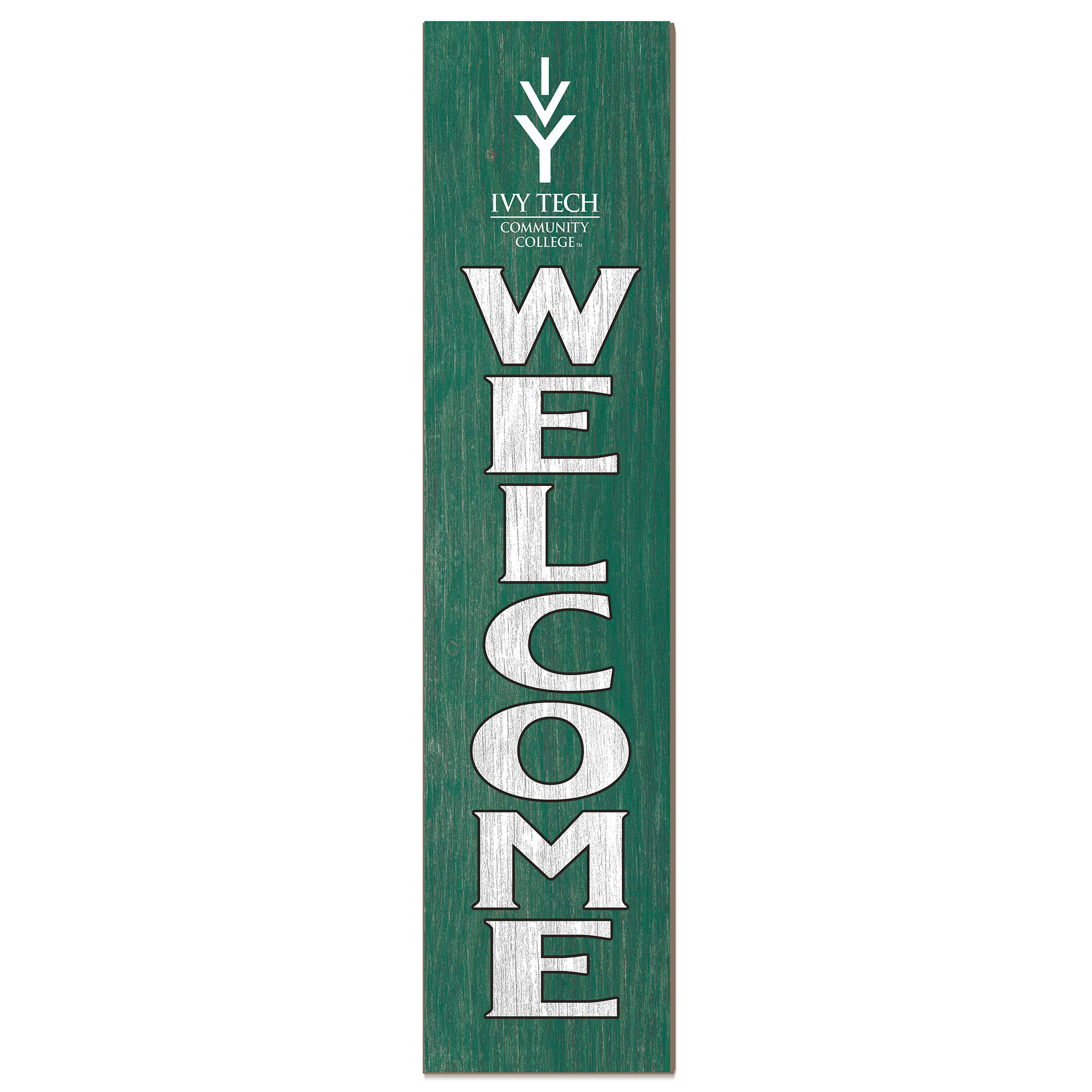 Ivy Tech Community College 12" x 48" Welcome Outdoor Leaner