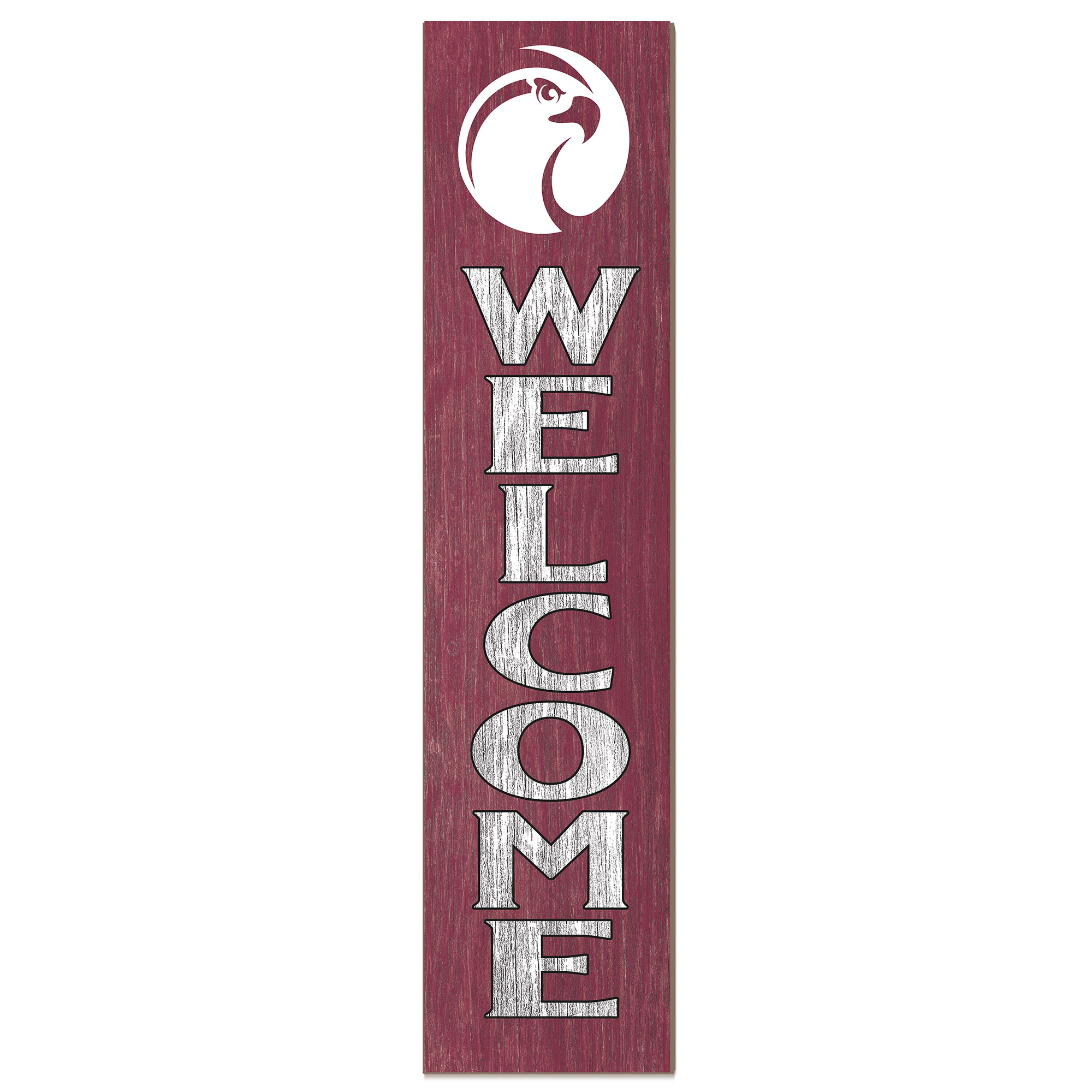 Seattle Pacific Falcons 12" x 48" Welcome Outdoor Leaner