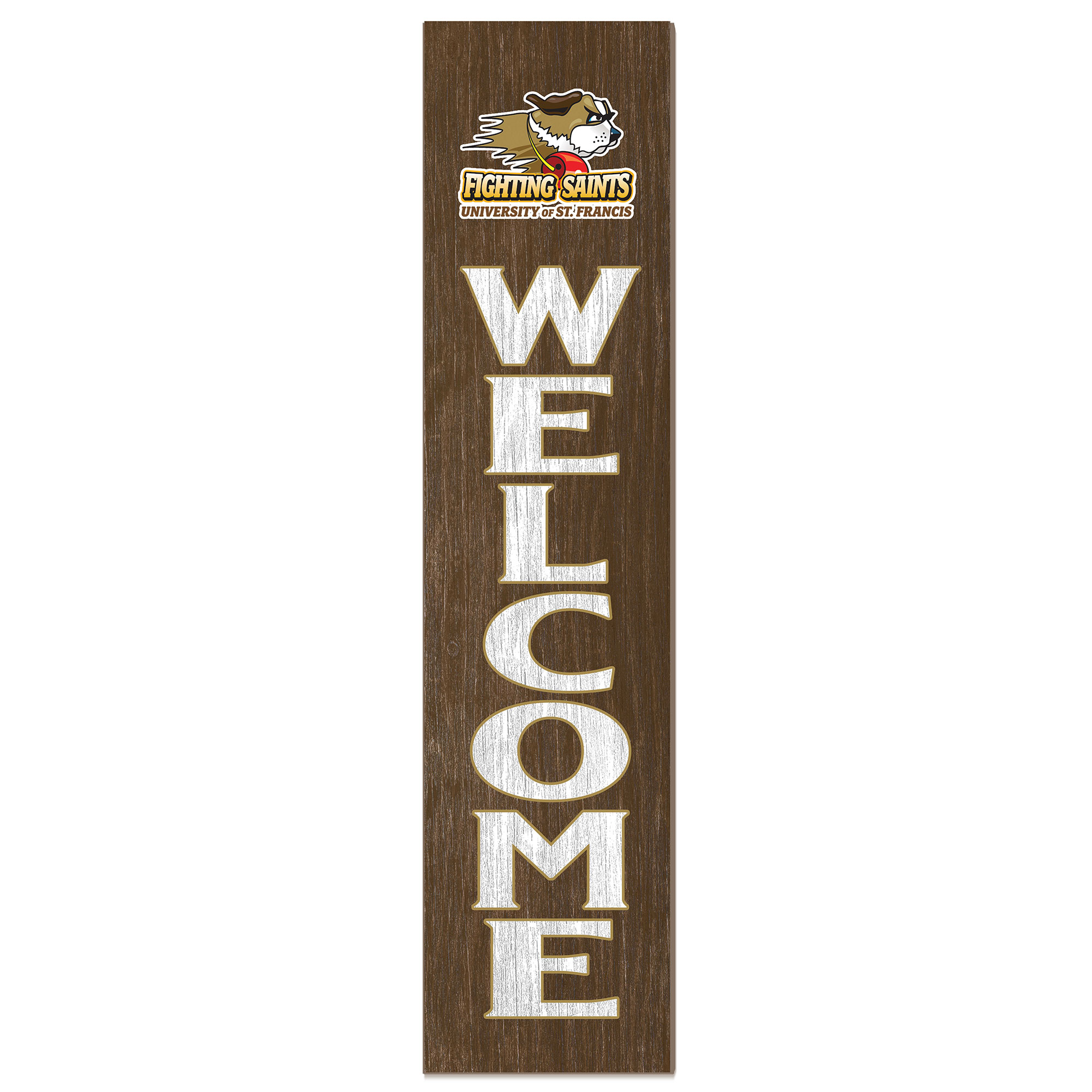 St. Francis Fighting Saints 12″ x 48″ Welcome Outdoor Leaner St. Francis Fighting Saints 12″ x 48″ Welcome Outdoor Leaner