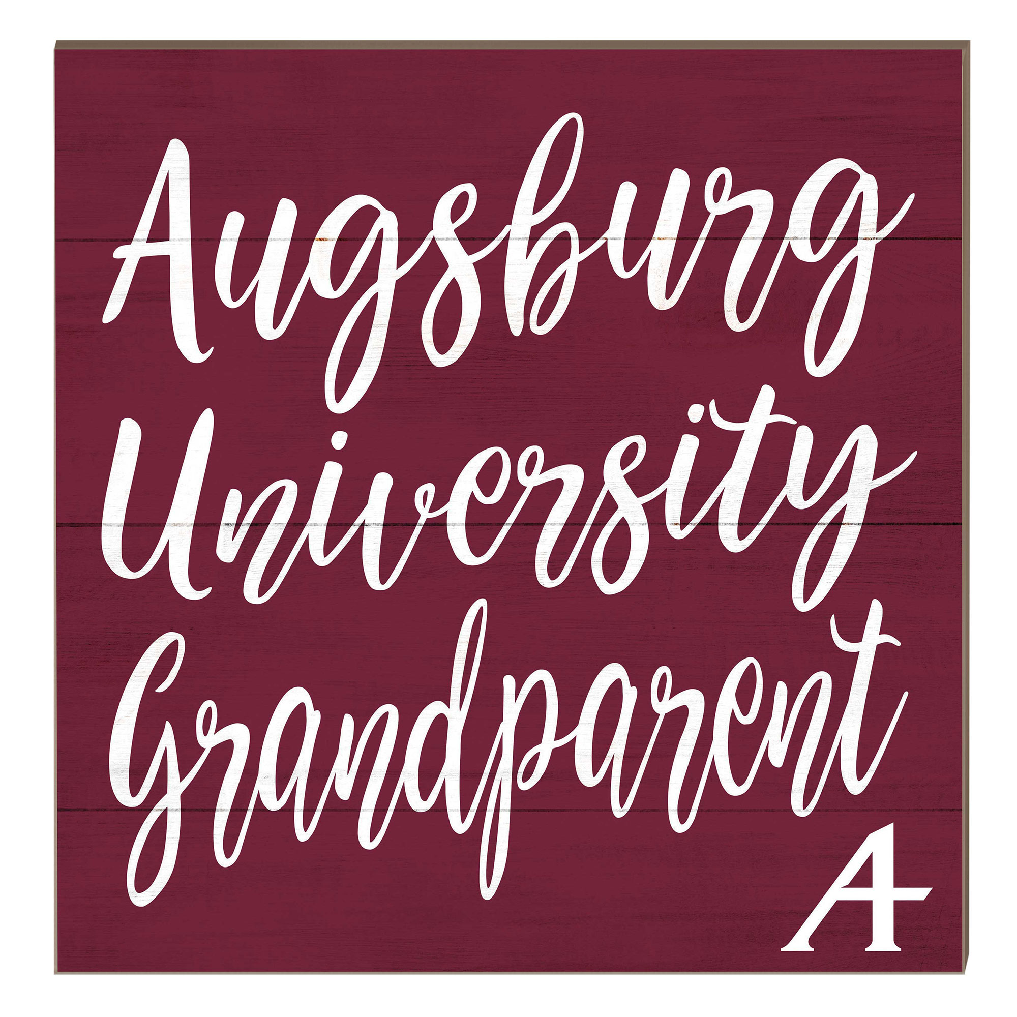 Augsburg Auggies 10" x 10" Grandparent Plaque