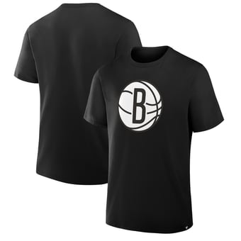 Men's Fanatics Black Brooklyn Nets Essential Legacy T-Shirt