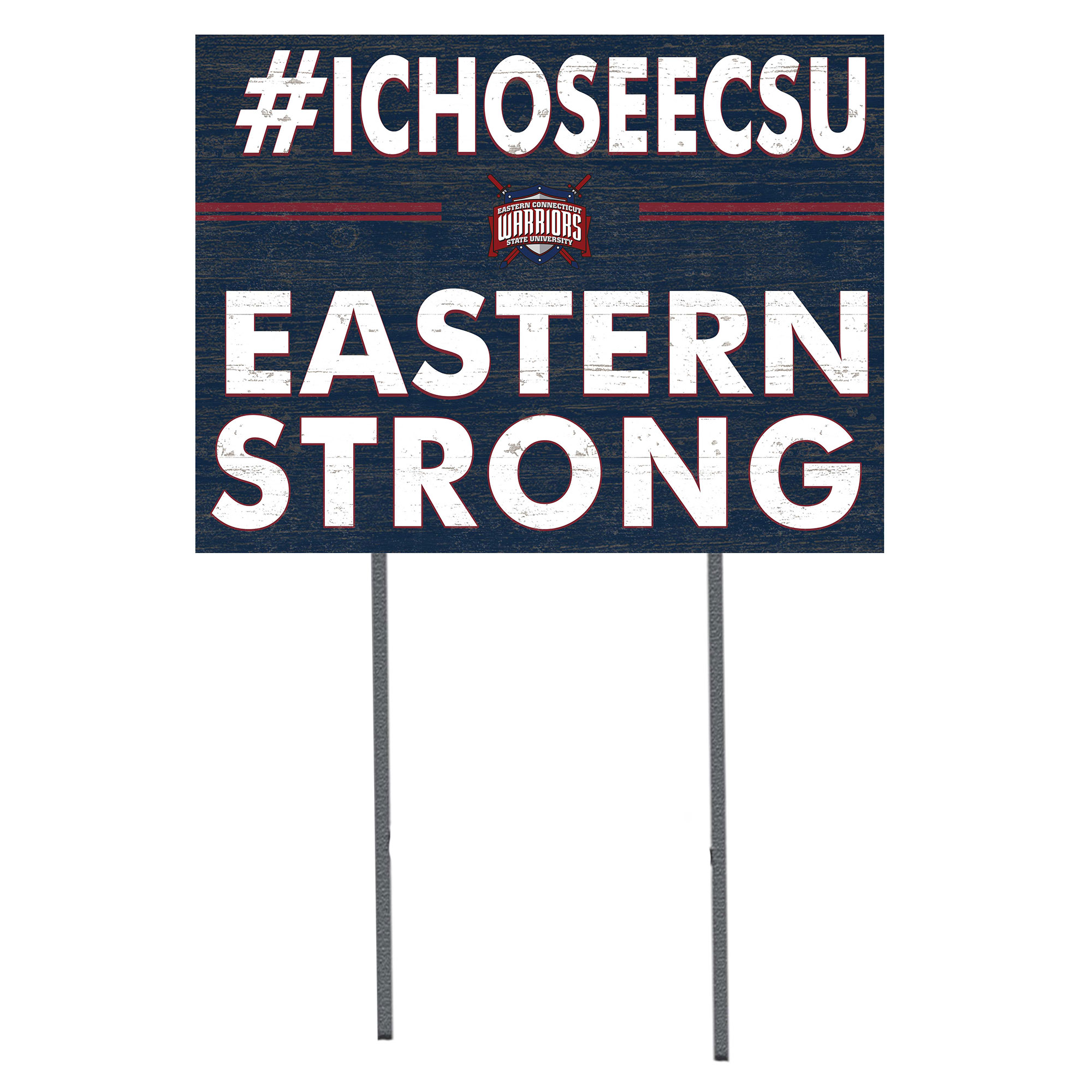 Eastern Connecticut State Warriors 18″ x 24″ I Chose Yard Sign Eastern Connecticut State Warriors 18″ x 24″ I Chose Yard Sign