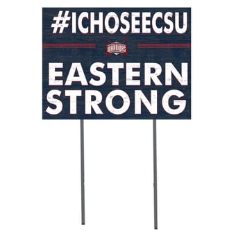 Eastern Connecticut State Warriors 18" x 24" I Chose Yard Sign