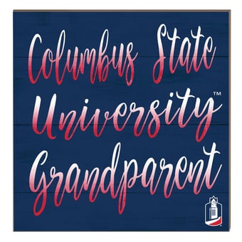 Columbus State Cougars 10" x 10" Grandparent Plaque