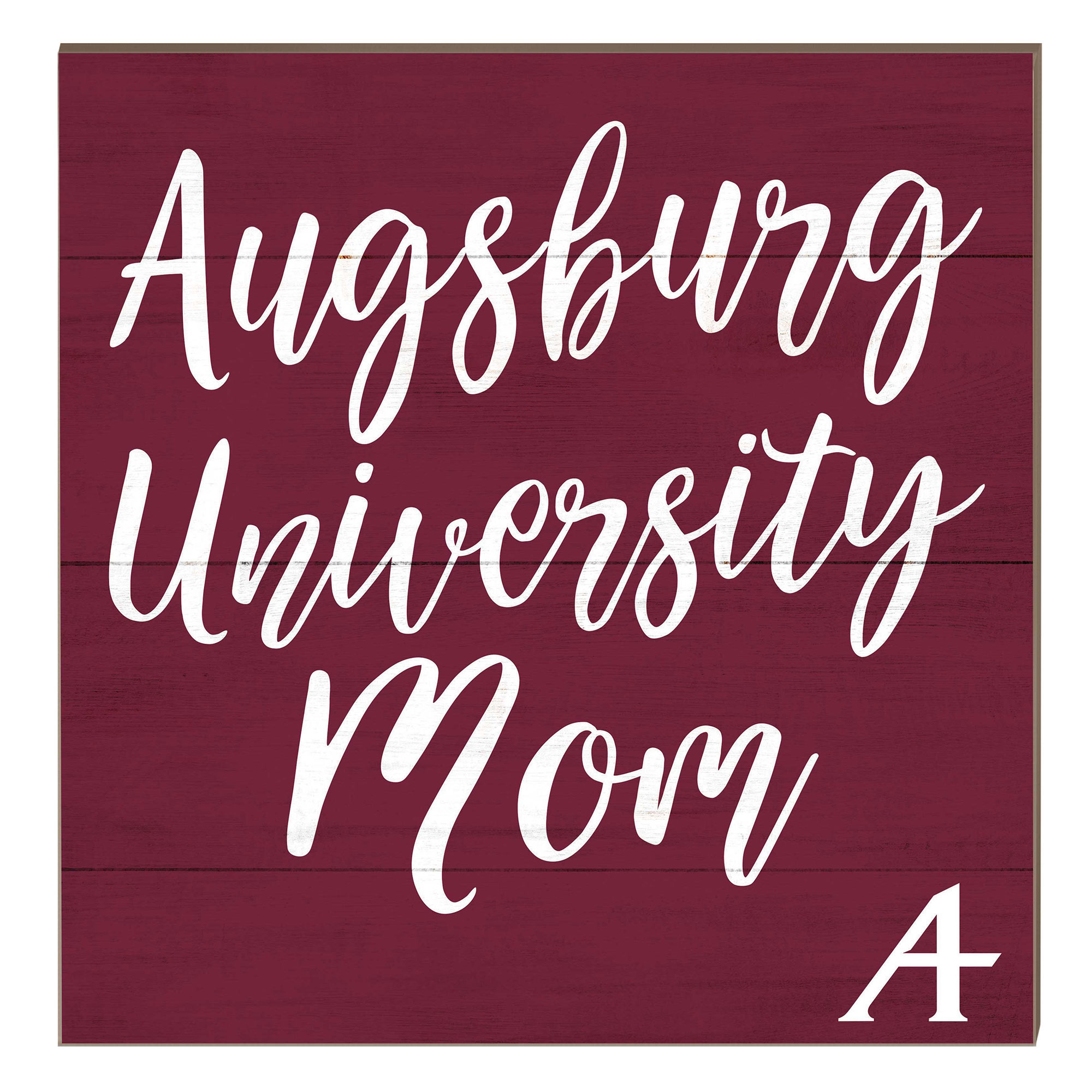 Augsburg Auggies 10" x 10" Mom Plaque