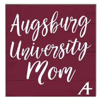 Augsburg Auggies 10" x 10" Mom Plaque