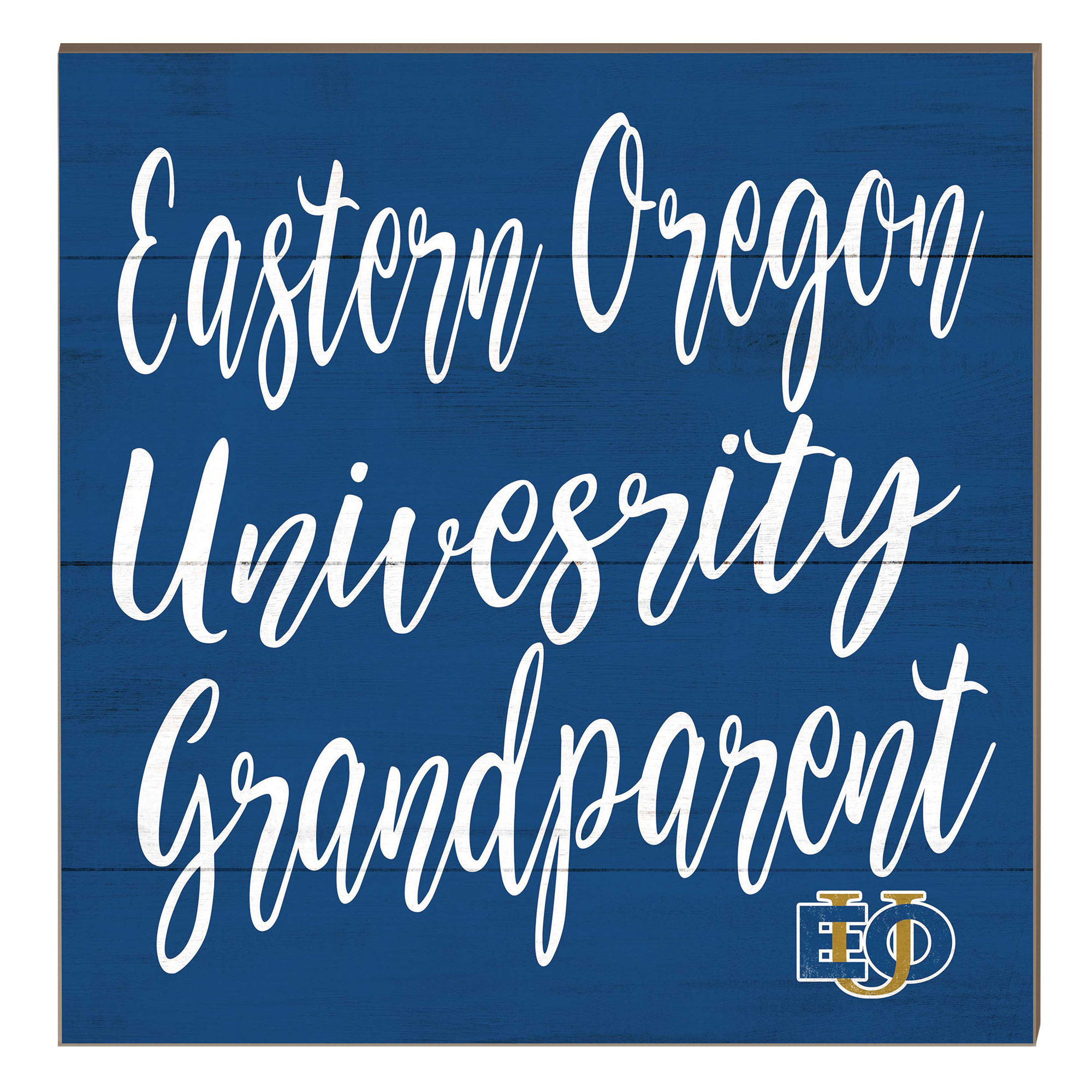 Eastern Oregon Mountaineers 10" x 10" Grandparent Plaque