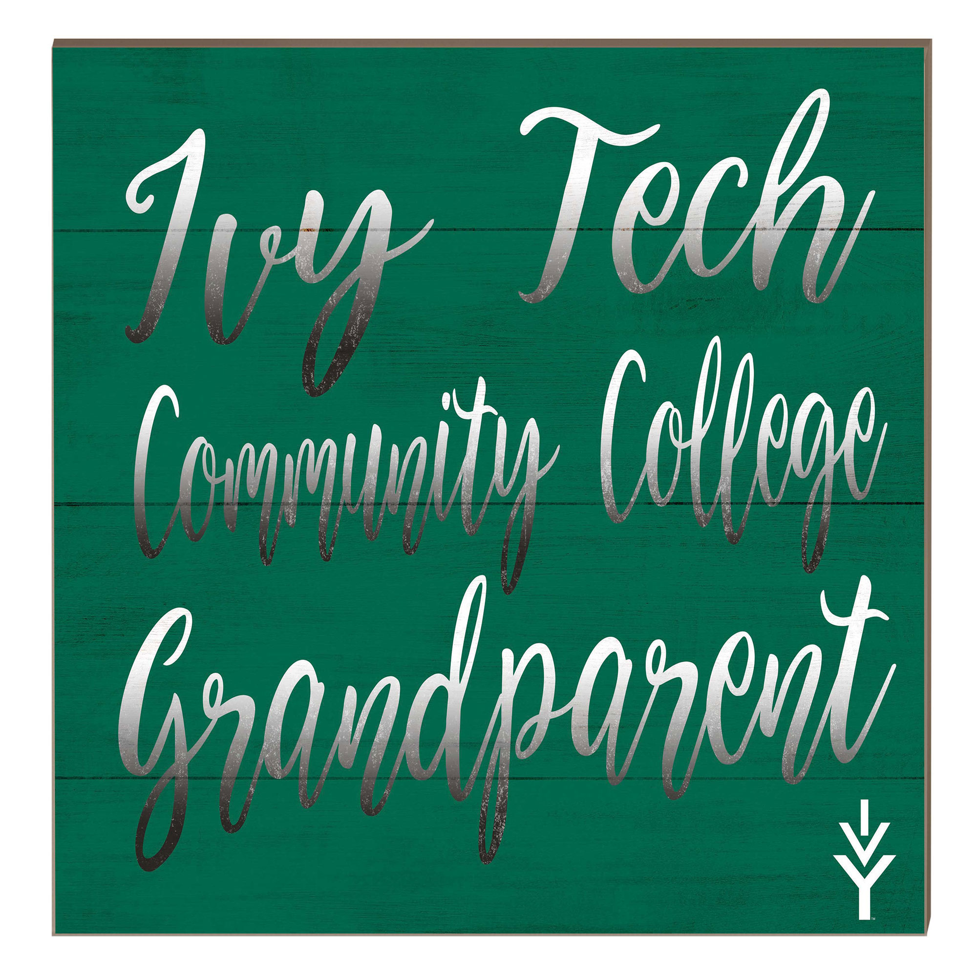 Ivy Tech Community College 10" x 10" Grandparent Plaque