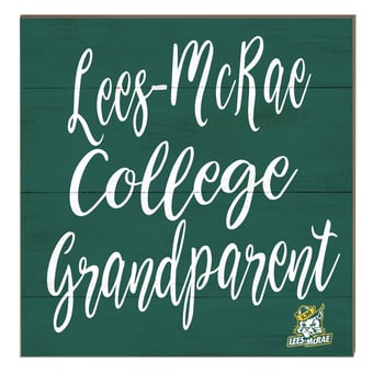 Lees-McRae Bobcats 10" x 10" Grandparent Plaque