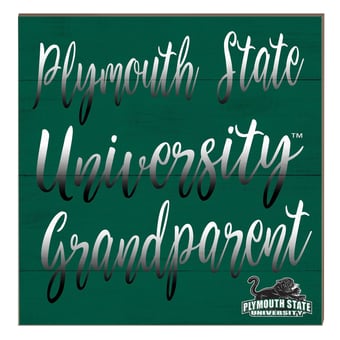 Plymouth State Panthers 10" x 10" Grandparent Plaque