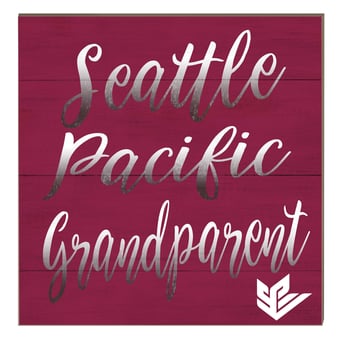 Seattle Pacific Falcons 10" x 10" Grandparent Plaque