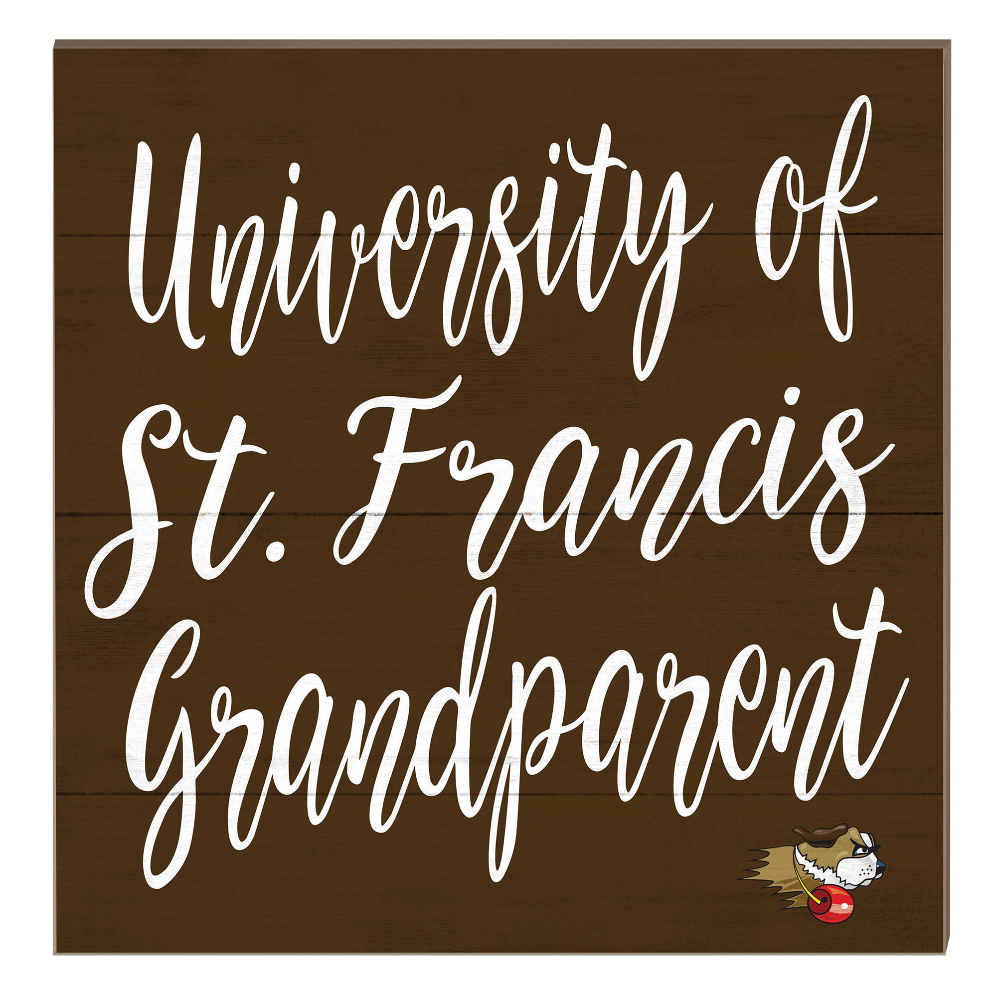 St. Francis Fighting Saints 10" x 10" Grandparent Plaque