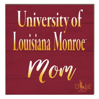 ULM Warhawks 10" x 10" Mom Plaque