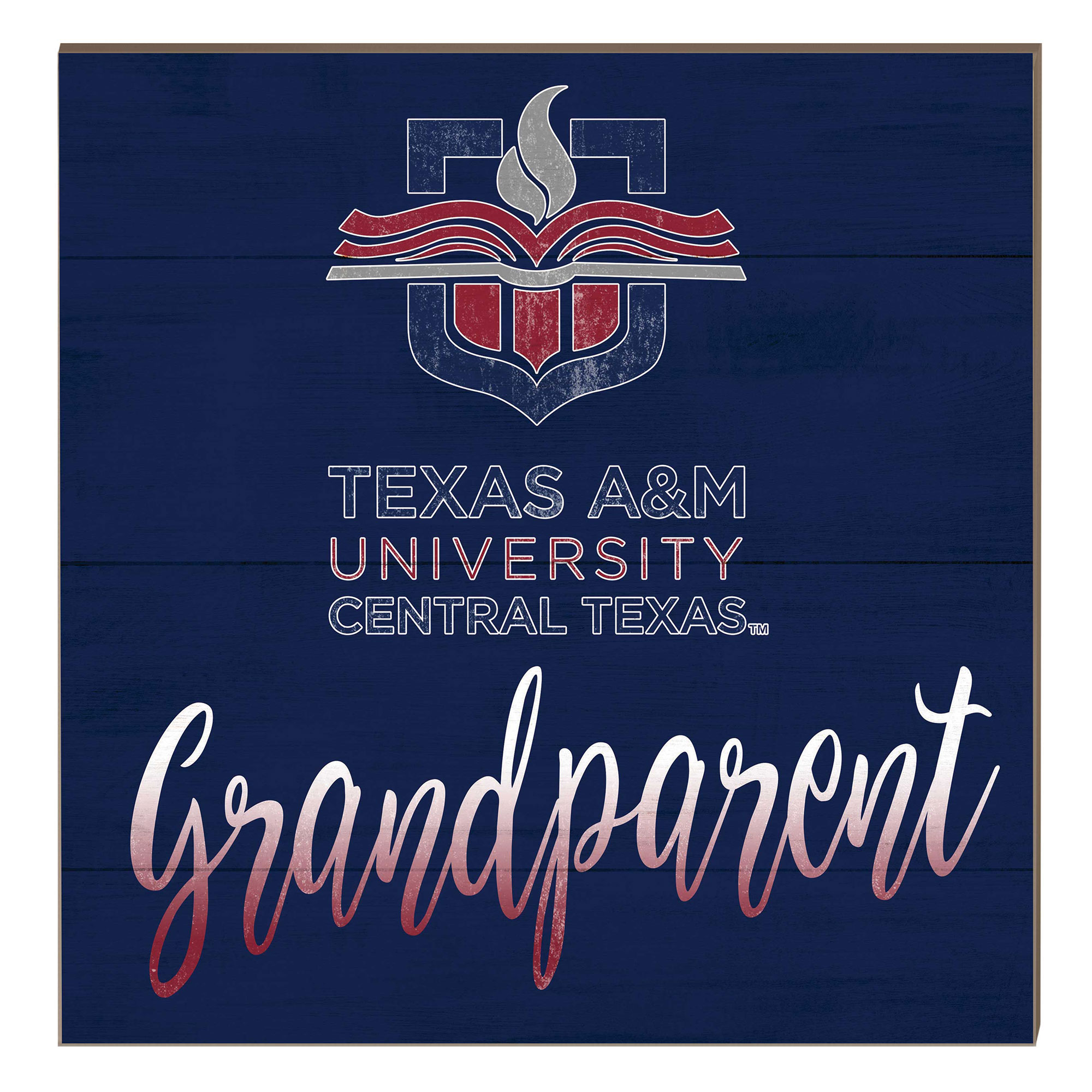 Texas A&M Central Texas Warriors 10" x 10" Grandparent Plaque