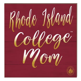 Rhode Island Anchormen 10" x 10" Mom Plaque