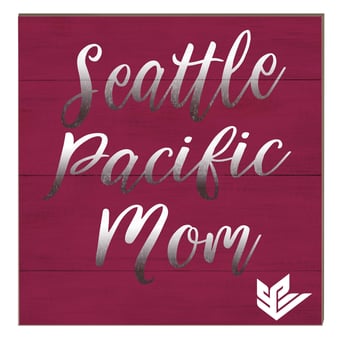 Seattle Pacific Falcons 10" x 10" Mom Plaque