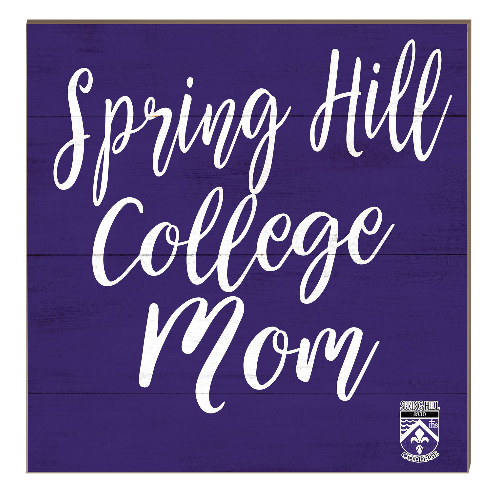 Spring Hill Badgers 10" x 10" Mom Plaque