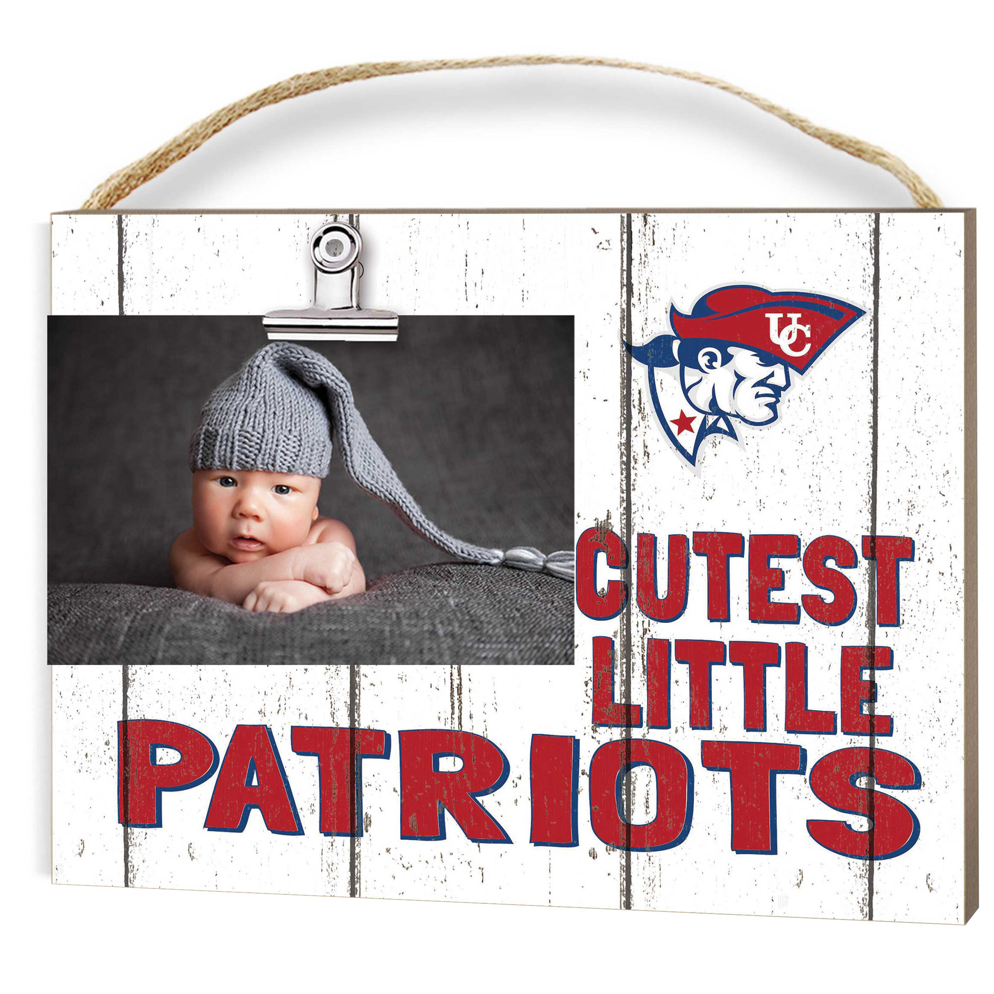 Cumberlands Patriots 8" x 10" Cutest Little Fan Weathered Team Logo Clip Photo Frame