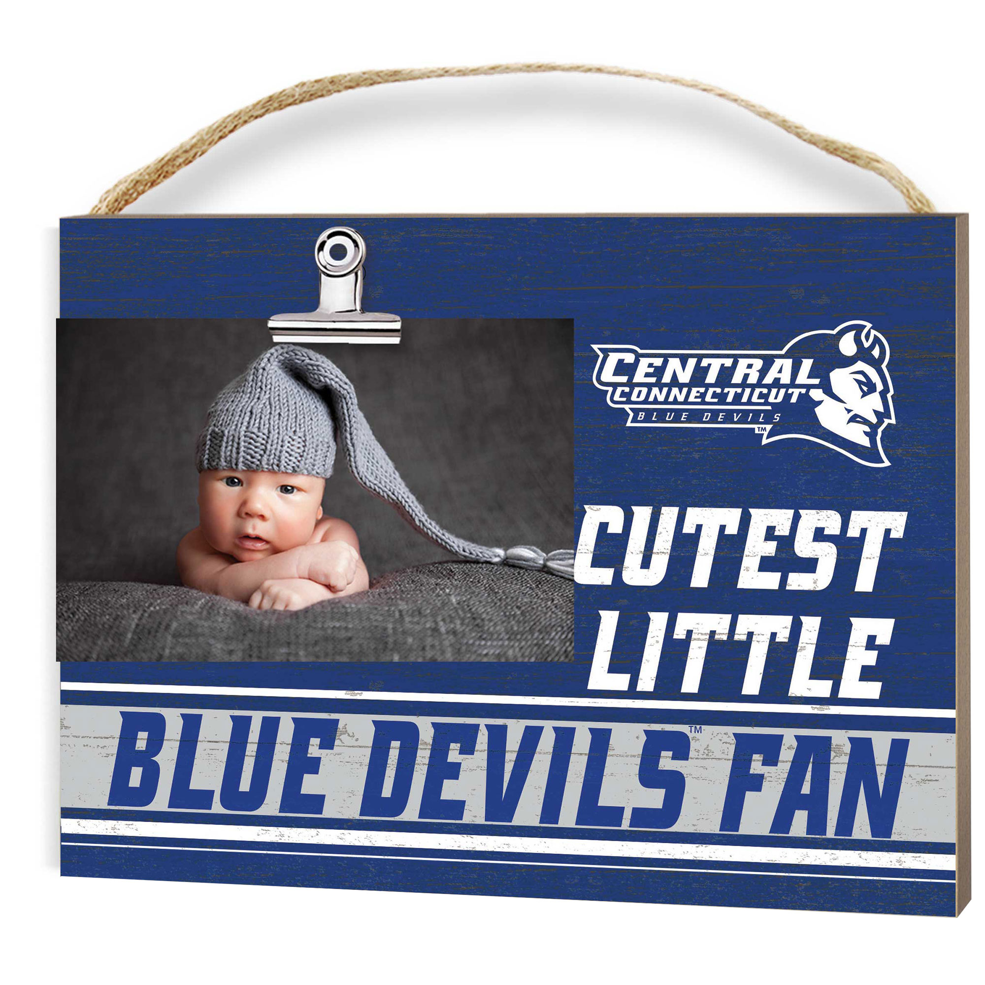 Central Connecticut State Blue Devils 8″ x 10″ Cutest Little Fan Team Logo Clip Photo Frame Central Connecticut State Blue Devils 8″ x 10″ Cutest Little Fan Team Logo Clip Photo Frame