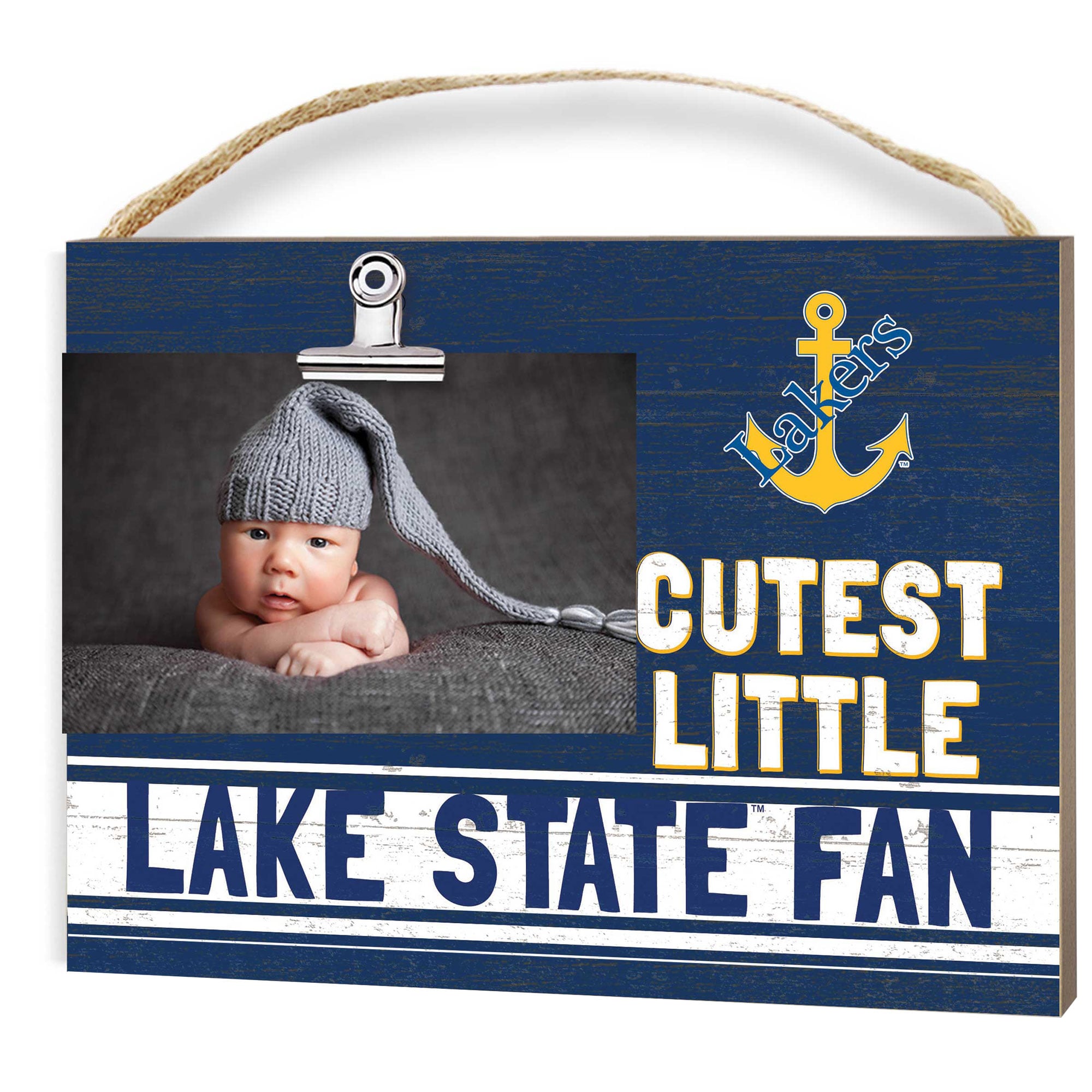 Lake Superior State Lakers 8" x 10" Cutest Little Fan Team Logo Clip Photo Frame