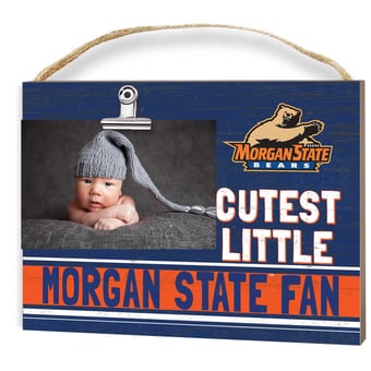 Morgan State Bears 8" x 10" Cutest Little Fan Team Logo Clip Photo Frame