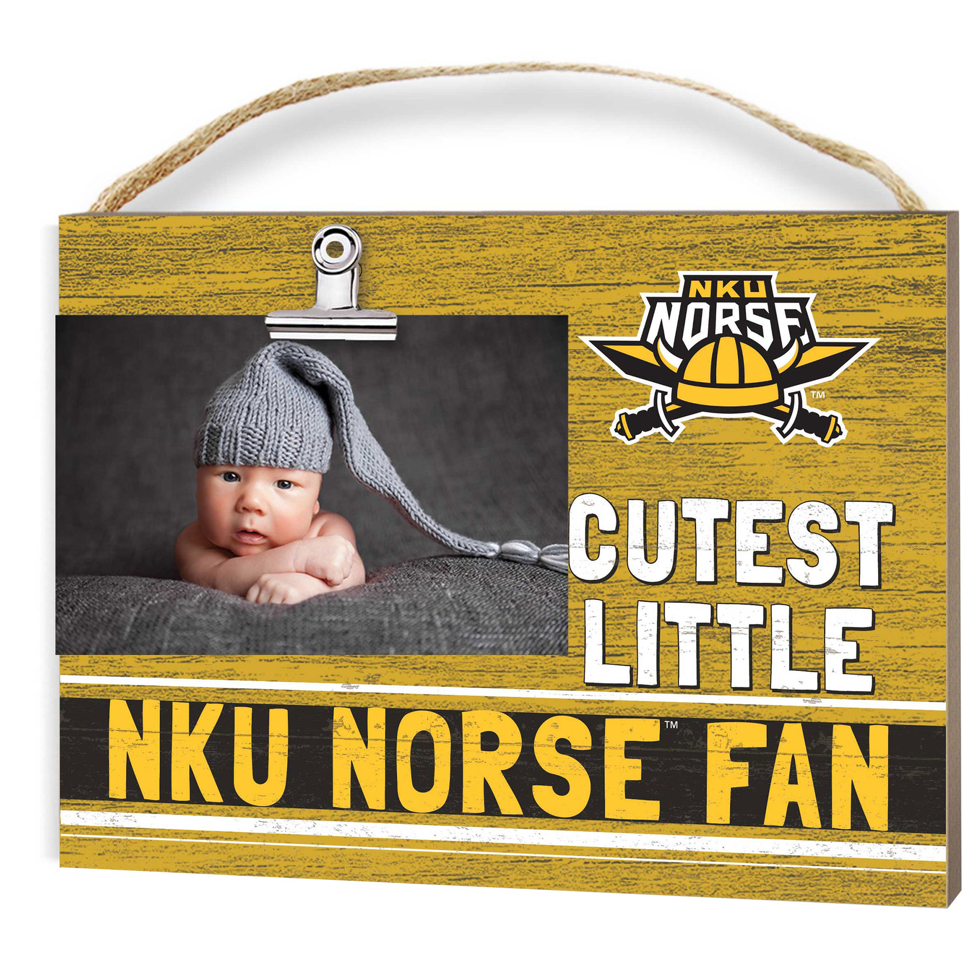 Northern Kentucky University Norse 8" x 10" Cutest Little Fan Team Logo Clip Photo Frame