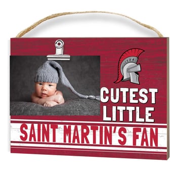 Saint Martin's Saints 8" x 10" Cutest Little Fan Team Logo Clip Photo Frame